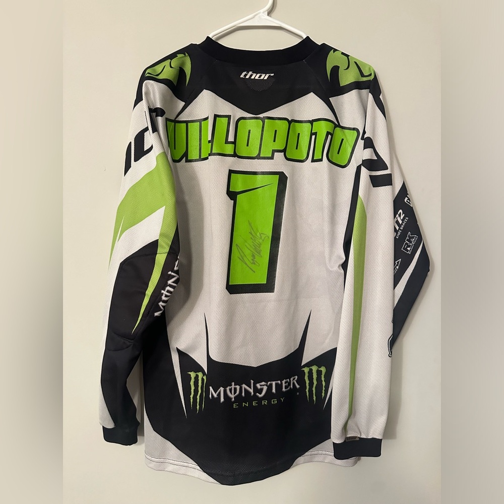 Ryan Villopoto signed jersey